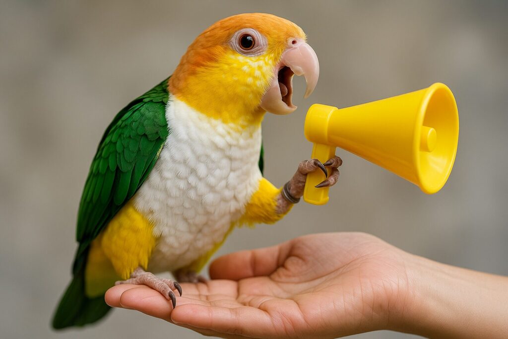 お迎えして後悔？シロハラインコの大変さや怖いと思う瞬間